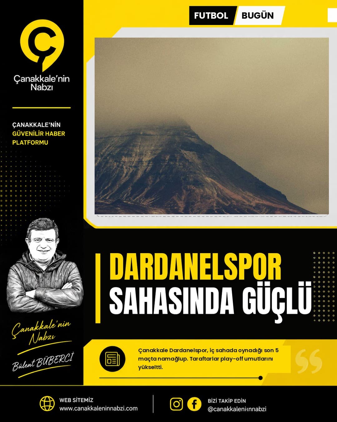 Dardanelspor sahasında güçlü