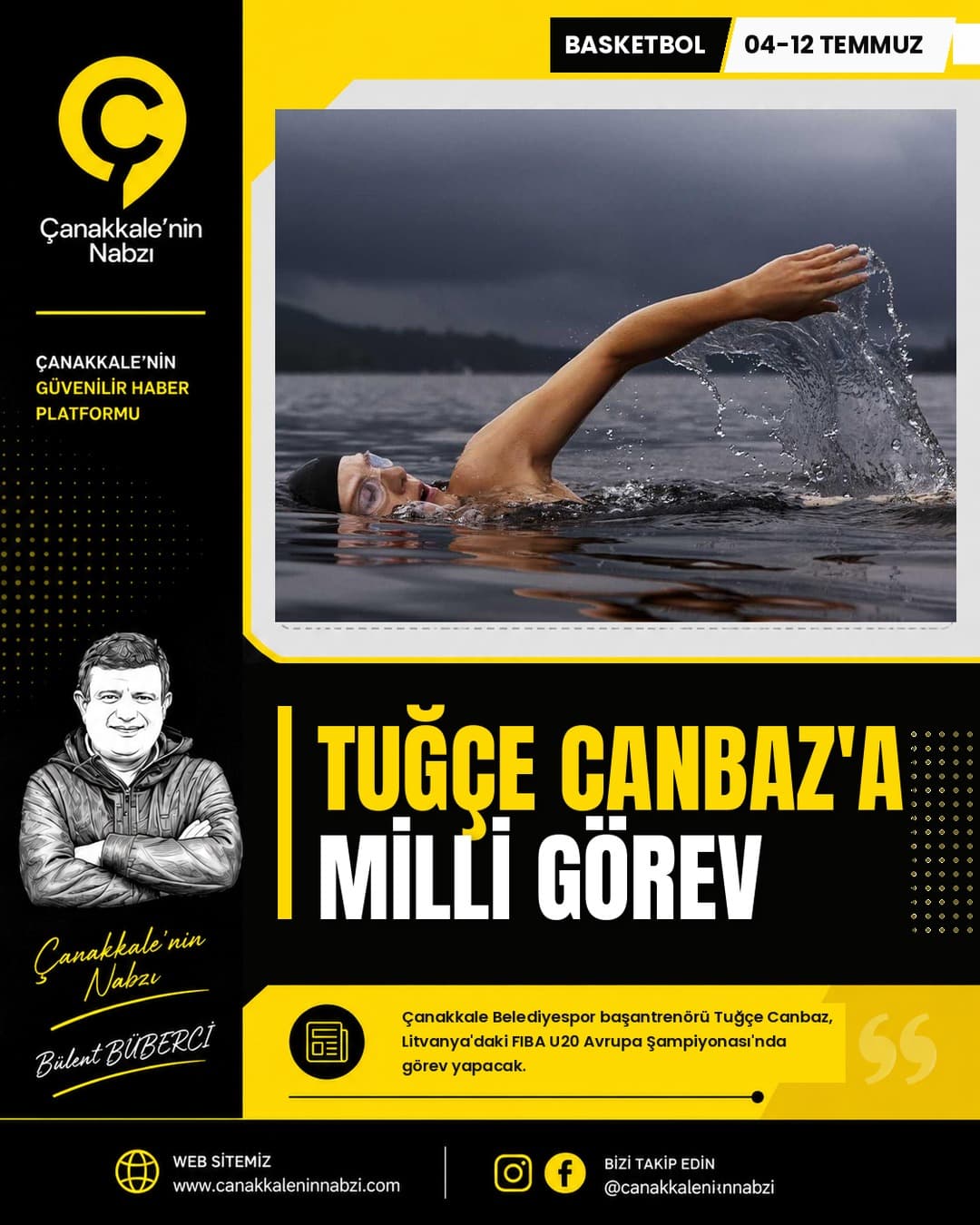 Tuğçe Canbaz'a milli görev